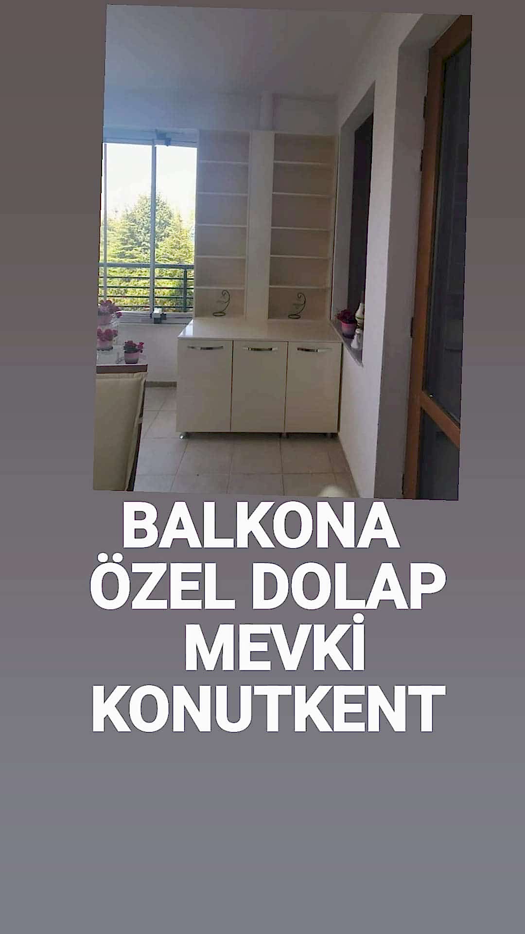 Balkon Dolabı