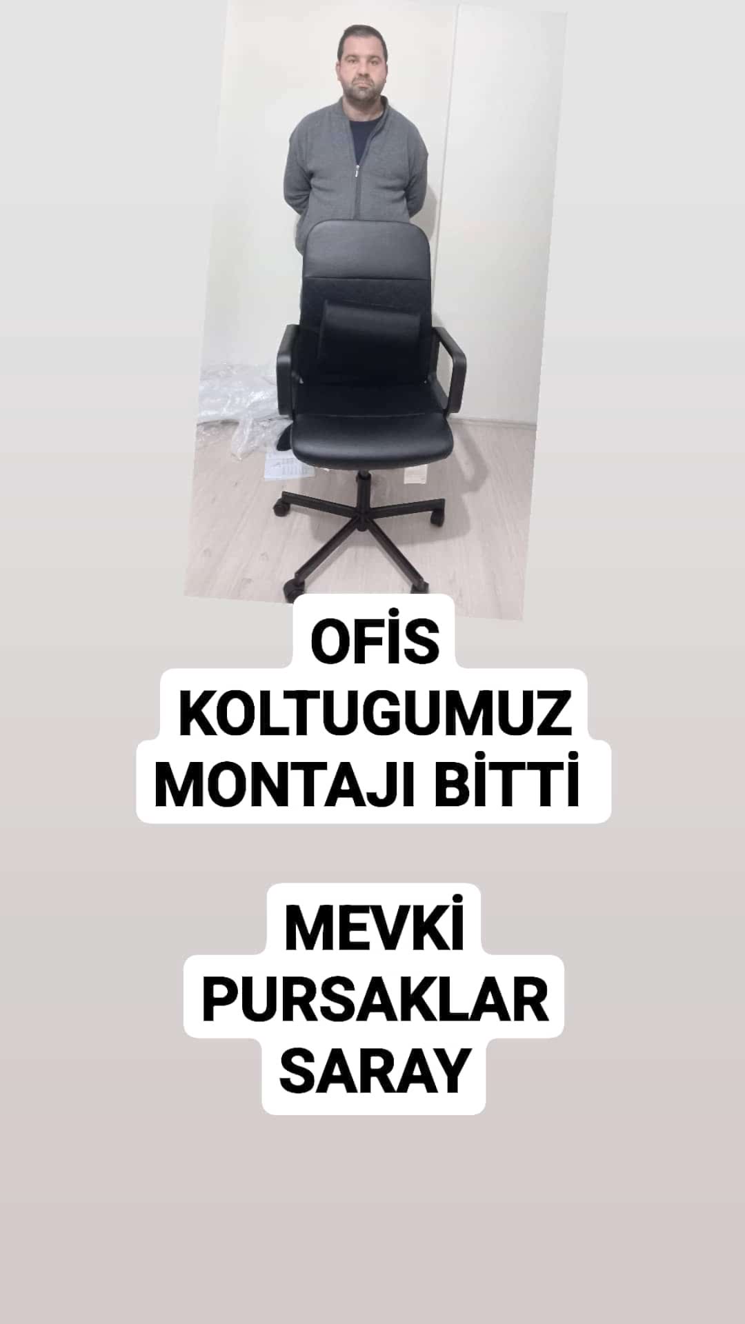OFİS KOLTUGU MONTAJI